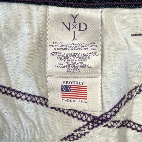 NYDJ Jeans Leggings Style Studded Pocket Details Size 16P NWOT - Picture 9 of 13